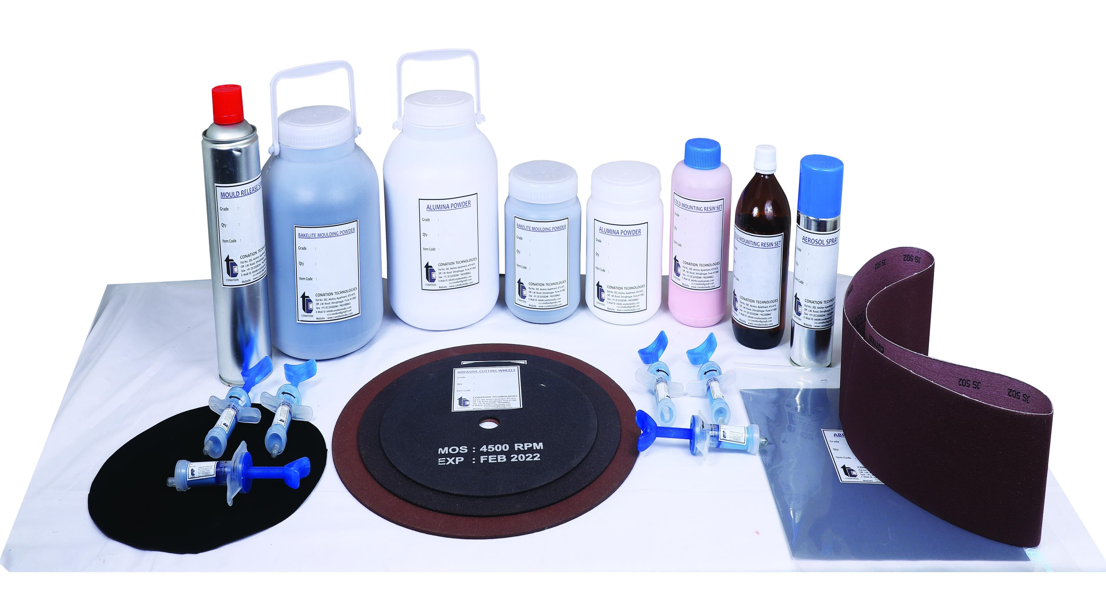 Metallography Consumables